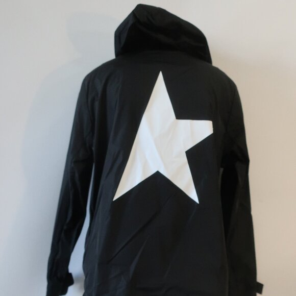 Golden Goose Daris GWP01032-P000596.80203 Star Windbreaker Jacket 38 US/XXS - Picture 7 of 12